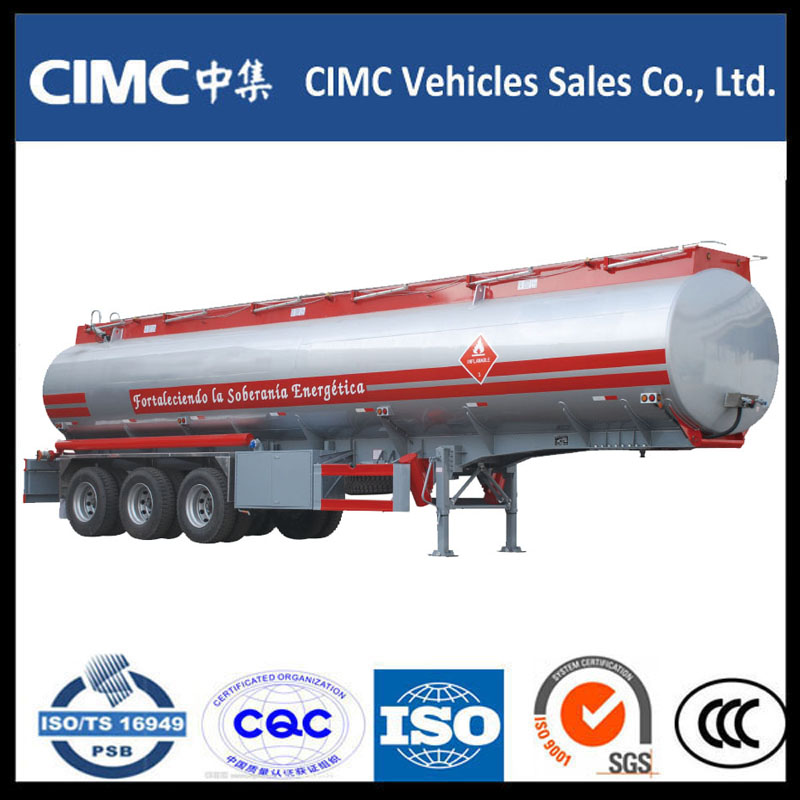 Korkealaatuinen CIMC Fuel Tank Semi Trailer